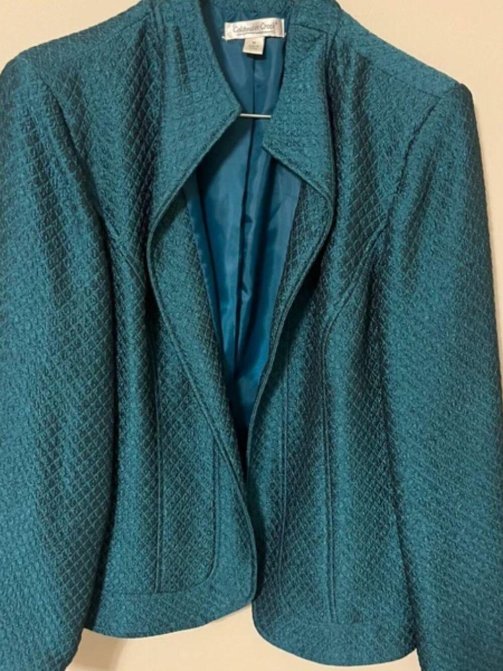 Coldwater Creek Women's Blue Jacket Size M